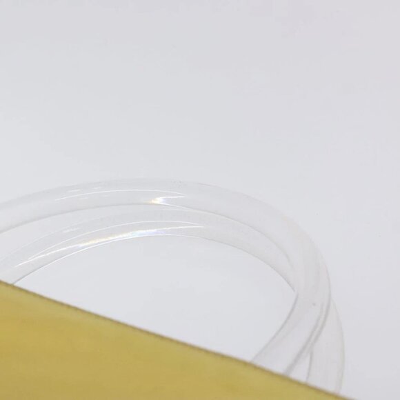 PRADA Hand Bag Nylon Yellow Silver Auth 128229 - Picture 9 of 14